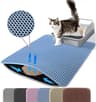Large Honeycomb Cat Litter Mat Waterproof Double Layer Litter Trapping Pad 10