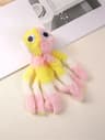 Playful Plush Octopus Cat Toy For Chew Kick And Teaser Wand Play 8