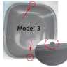 Smart Cat Litter Box Silicone Collection Mat  Waterproof Rubber Plug 11
