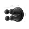Silicone Toothbrush Holder Wall Mount Waterproof Self Adhesive Bathroom Organizer 8