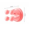 Silicone Toothbrush Holder Wall Mount Waterproof Self Adhesive Bathroom Organizer 25