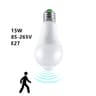 E27 Motion Sensor Light Bulb With Dusk To Dawn Light Bulb Auto On Off PIR Security Lamp 7