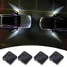 Wireless Car Door Projector Lights LED Welcome Light Battery Powered No Wiring 2 Or 4 Pack 7