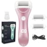 Rechargeable Electric Foot File Callus Remover Pedicure Tool With LED Power Display And 3 Roller He 8