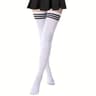 Elegant Thigh High Socks For Women Soft Stretch Over Knee Socks One Pair 7