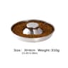 Premium Stainless Steel Dog Slow Feeder Bowl For Puppies And Small Dogs Non Slip Feeding Dish 6