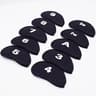 Portable Golf Iron Head Covers 10 Piece Set Golf Club Head Covers Protectors 8