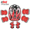 Kids Protective Gear Set 6PCS Knee Elbow Pads With Wrist Guards For Cycling Skating Scooter Riding 8