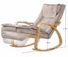ComfortRock Massage Recliner Chair With Heat And Vibration Ergonomic Rocking Lounge Chair 4