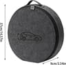 Portable Waterproof EV Charger Cable Bag With Handle EV Charging Cable Organizer Case 6