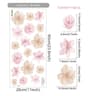 Watercolor Boho Flower Wall Decals  Removable Floral Nursery Decor 11