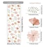 Watercolor Boho Flower Wall Decals  Removable Floral Nursery Decor 13