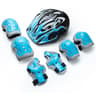 SafeRide Kids Bike Helmet Set With Protective Pads Adjustable Kids Protective Gear For Cycling And  6