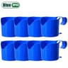 Heavy Duty Poolside Cup Holder No Drill Hanging Drink Organizer 9