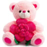 Romantic Rose Teddy Bear Plush Gift For Her 7