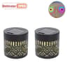 Solar Sunflower Mandala Wall Lantern Outdoor Waterproof Garden Fence Light 18PCS 7