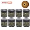 Solar Sunflower Mandala Wall Lantern Outdoor Waterproof Garden Fence Light 18PCS 13