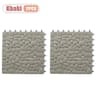 Interlocking Pebble NonSlip Shower Mat 118 Inch Waterproof Bathroom Floor Tiles 16