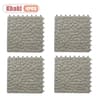 Interlocking Pebble NonSlip Shower Mat 118 Inch Waterproof Bathroom Floor Tiles 18