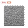 Interlocking Pebble NonSlip Shower Mat 118 Inch Waterproof Bathroom Floor Tiles 17