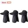 Womens UV Protection Sun Hat With Face Cover And Neck Flap 14