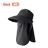 Womens UV Protection Sun Hat With Face Cover And Neck Flap 13