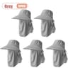 Womens UV Protection Sun Hat With Face Cover And Neck Flap 11