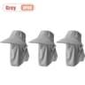 Womens UV Protection Sun Hat With Face Cover And Neck Flap 22