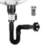 FlipTop AntiOdor Sink Drain With Flexible AntiClog Pipe 11