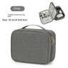 Portable Waterproof Travel Cable Organizer Bag For Chargers And Electronics 11
