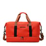 Large Capacity Gym Duffel Bag With Shoe Compartment And Luggage Sleeve 6