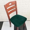 Soft Velvet Stretch Dining Chair Seat Cover Washable Cushion Slipcover 11