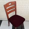 Soft Velvet Stretch Dining Chair Seat Cover Washable Cushion Slipcover 9