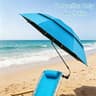UV Protection ClipOn Chair Umbrella For Beach Camping And Fishing 7