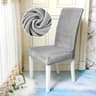 Velvet Stretch Dining Chair Cover Soft Parsons Chair Slipcover Protector 9