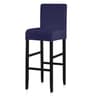 Waterproof Stretch Short Back Chair Cover For Dining And Bar Stools 12