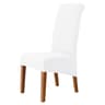 Polar Fleece High Back Dining Chair Cover Stretch Protective Slipcover 13