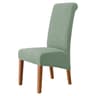 Polar Fleece High Back Dining Chair Cover Stretch Protective Slipcover 10