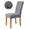 Jacquard Stretch Dining Chair Cover Washable Spandex Slipcover 15