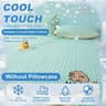 Ice Fabric Cooling Sleeping Mat Breathable Jacquard Summer Bed Pad 7