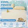 Ice Fabric Cooling Sleeping Mat Breathable Jacquard Summer Bed Pad 10