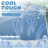Cooling Mattress Pad Breathable Quilted Mattress Cover With Elastic Corner Straps 6