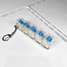 Mechanical Keyboard Clicker Keychain Stress Relief Switch Tester 1 3 5 Keys 9