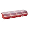 4Compartment Parts Storage Box With Lid Screw And Hardware Organizer 6