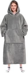 Oversized Wearable Blanket Hoodie With Sleeves And Pocket For Men And Women 7