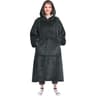 Oversized Wearable Blanket Hoodie With Sleeves And Pocket For Men And Women 8