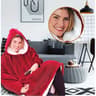 Oversized Wearable Blanket Hoodie With Sleeves And Pocket For Men And Women 10