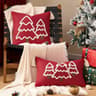 Tufted Christmas Tree Pillow Cover With Tassels For Cozy Holiday Decor 8
