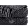 Battilo Soft Chenille Plaid Knit Throw Blanket For Couch And Bed 16