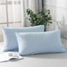 2PCS Soft Microfiber Envelope Pillowcases Queen King Size 6